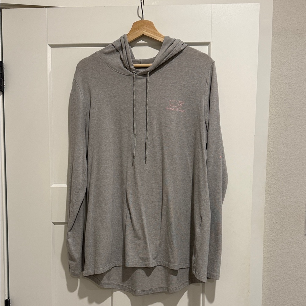 Vineyard Vines Heather Gray Hoodie XL
